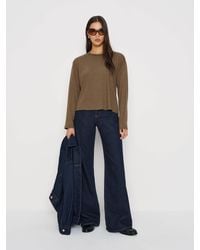 Reformation - Liam Long Sleeve Oversized T-Shirt - Lyst