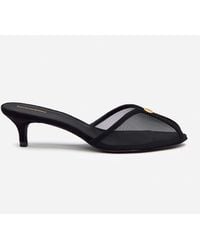 Reformation - Wisdom Peep Toe Mule - Lyst