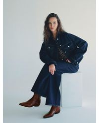 Reformation - Dominique Ankle Boot 5 - Lyst