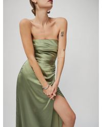 Reformation - Barrow Silk Dress - Lyst