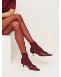 Reformation - Natalia Ankle Boot - Lyst