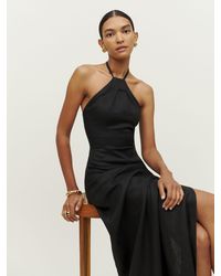Reformation Lambert Linen Dress in White | Lyst Canada