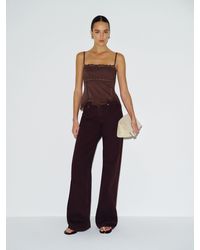 Reformation - Apricot Top Lace - Lyst