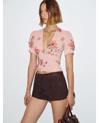 Reformation - Akaia Top 0 - Lyst