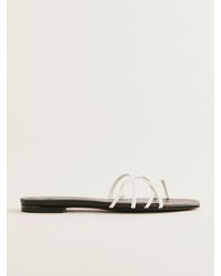 Reformation - Wagner Strappy Flat Sandal - Lyst