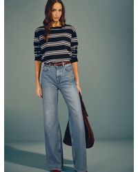 Reformation - Cary High Rise Slouchy Wide Leg Jeans Denim - Lyst