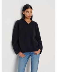 Reformation - Beth Regenerative Wool V-Neck - Lyst