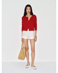 Reformation - Clara Cashmere Crew Cardigan - Lyst