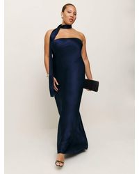 Reformation - Oren Silk Dress Es - Lyst