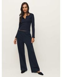 Reformation - Relaxed Wide Leg Sweatpants - Lyst