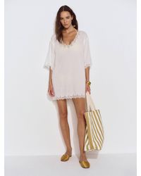 Reformation - Petites Sonny Dress Lace - Lyst