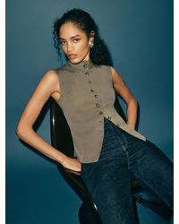 Reformation - Lottie Vest - Lyst
