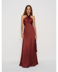 Reformation - Veria Silk Dress - Lyst