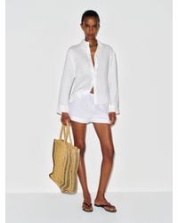 Reformation - Andy Oversized Linen Shirt - Lyst