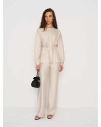 Reformation - Aubrey Satin Two Piece - Lyst