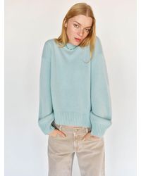 Reformation - Cove Cashmere Oversized Crew Sweater - Lyst