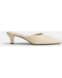 Reformation - Jeanne Heeled Mule 5 - Lyst