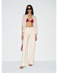 Reformation - Bex Super Stretch High Rise Wide Leg Jeans Cotton - Lyst
