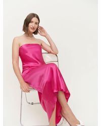 joanne silk dress reformation