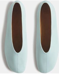 Reformation - Blaine Flat Glacial Leather 7 - Lyst