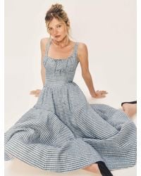 Reformation - Balia Linen Dress - Lyst