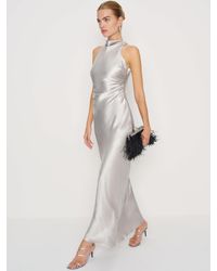 Reformation - Anaiis Silk Dress - Lyst