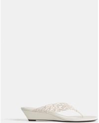 Reformation - Libby Wedge Thong 5 - Lyst