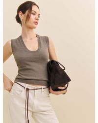 Reformation - Marta Regenerative Merino Sweater Tank - Lyst