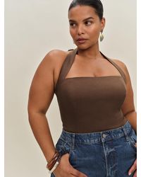 Reformation - Malika Linen Top Es - Lyst