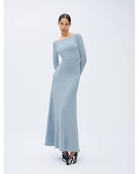 Reformation Oden Knit Dress in Black | Lyst