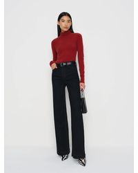 Reformation - Bex Super Stretch High Rise Wide Leg Jeans Cotton - Lyst