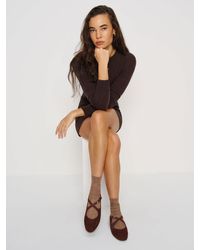Reformation - Salome Ballet Flat 7 - Lyst