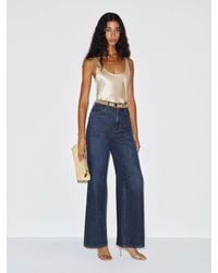 Reformation - Cary High Rise Slouchy Wide Leg Jeans Denim - Lyst