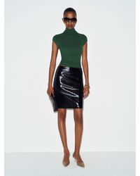 Reformation - Pien Knit Top Evergreen - Lyst