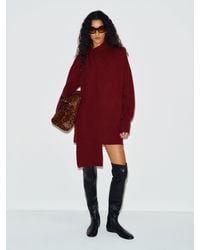 Reformation - Sophia Cashmere Scarf Mini Dress - Lyst