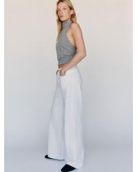 Reformation - Cary Low Rise Slouchy Wide Leg Jeans Denim - Lyst