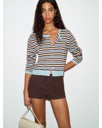 Reformation - Clara Cashmere Crew Cardigan - Lyst