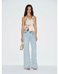 Reformation - Monica Silk Top - Lyst
