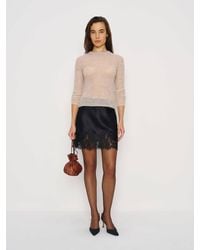 Reformation - Carolina Silk Mini Skirt - Lyst