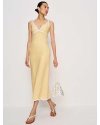 Reformation - Petites Sara Linen Dress - Lyst
