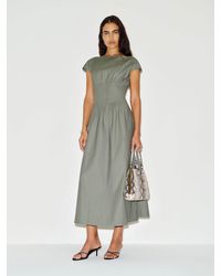 Reformation - Aintana Dress Sage 0 - Lyst