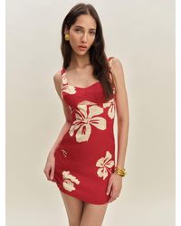 Reformation - Belma Linen Dress - Lyst