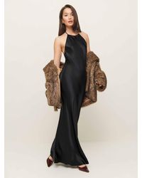 Reformation - Jeany Silk Dress - Lyst