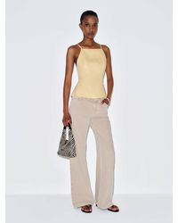Reformation - Finley Linen Top 0 - Lyst