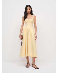 Reformation - Balia Linen Dress 0 - Lyst