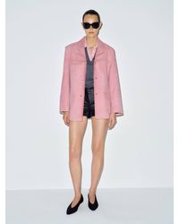Reformation - Veda Rhodes Suede Jacket - Lyst