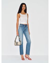 Reformation - Cynthia High Rise Straight Jeans Denim - Lyst