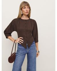 Reformation - Martha Top - Lyst