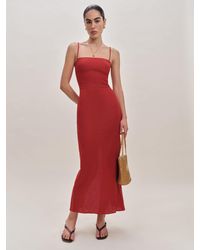 Reformation - Petites Frankie Linen Dress - Lyst