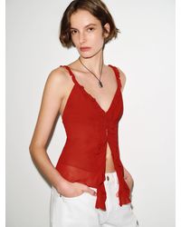 Reformation - Cori Top 0 - Lyst